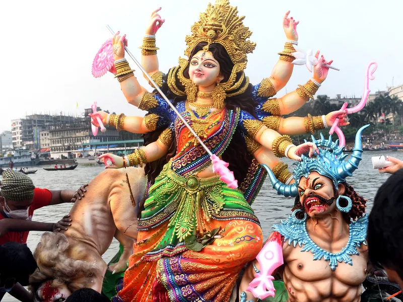 Festival idol in Dhaka